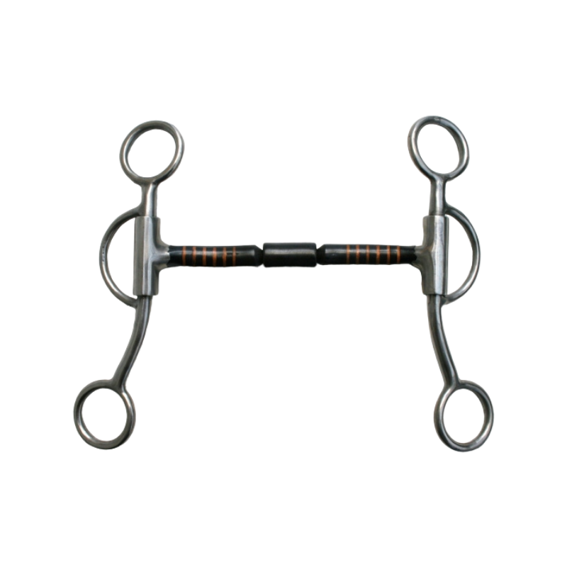 B. Allen Short Shanked Bit - Rolle - SS Shanks - BS Mundstück - 5 '' oder 5,5 '' Breite