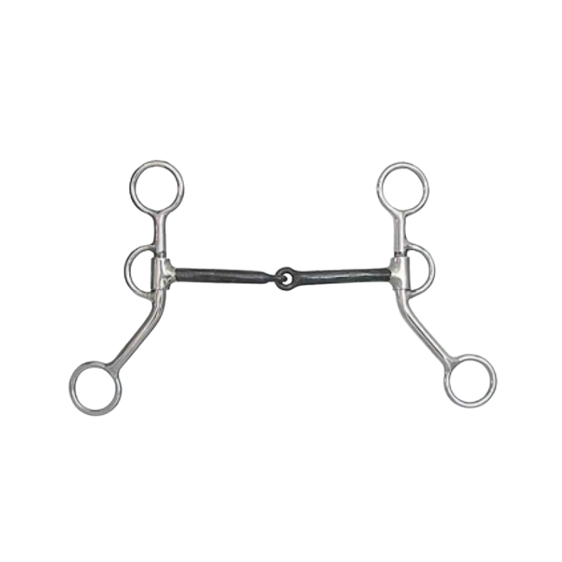 HYX - SS/BS Short Shank Snaffle Bit – BS Mundstück - 5´´ - 25255