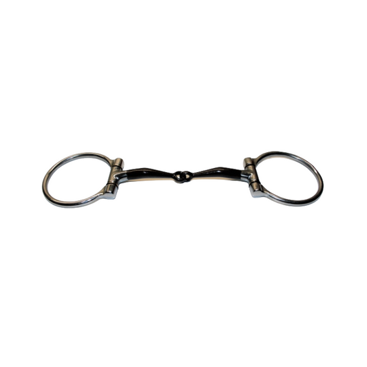 H.L. SS / BS D-Ring Snaffle Bit - 5 '' od. 5,5 ''