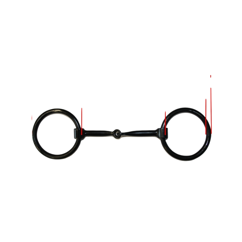 "KS" Heavy Iron Ring Snaffle Bit – 5´´ (201433)
