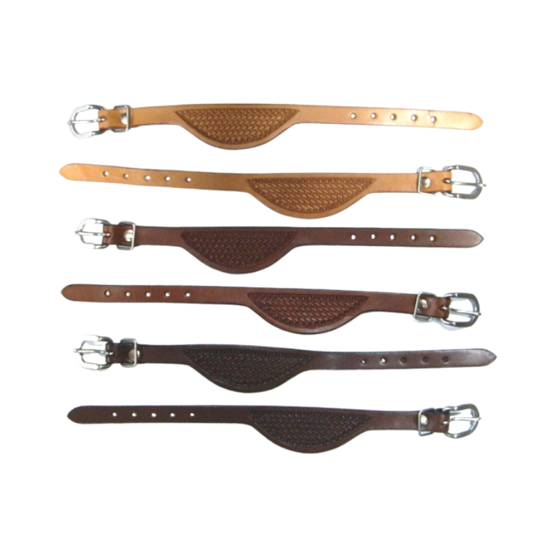 Hobble Strap´s - US Leder – Punziert - WX-7002 - Paarweise