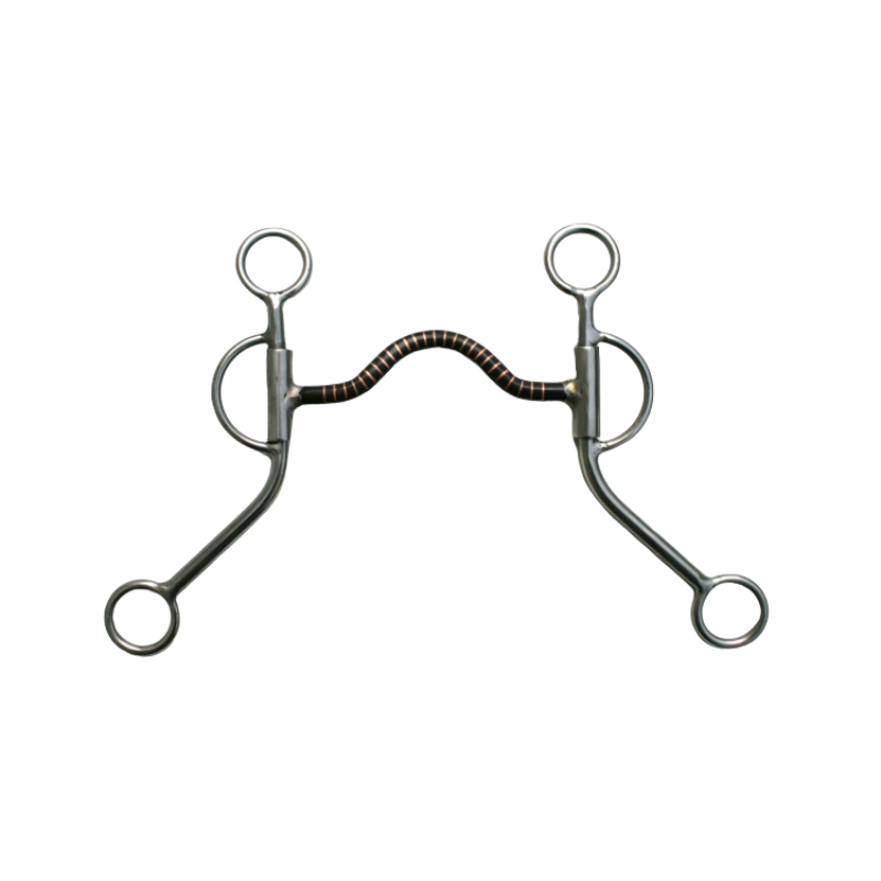 SS/BS Medium Port Bit - SS Shanks - BS Mundstück - Copper Inlay