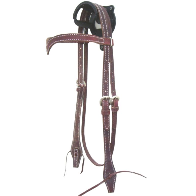 EE Tack Kopfstück - Latigo Stitched - V-Stirnband