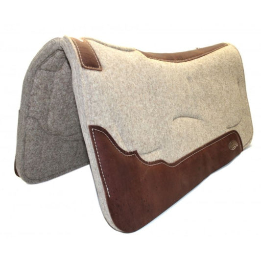 WEAVER Contoured Wool Felt GEL Pad – 31 x 32´´ – 1´´ - Wool Felt Bottom (35-9331)