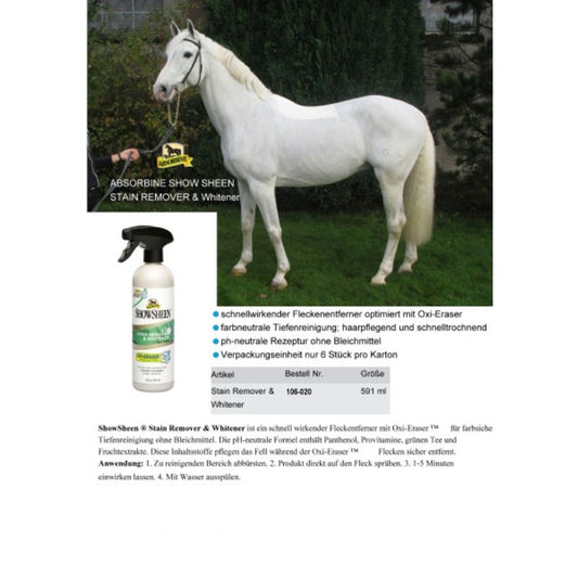 "Absorbine" Stain Remover & Whitener - tack24