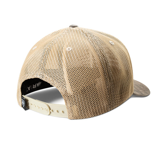 Ariat Mens Patriot Flag Trucker Cap Braun