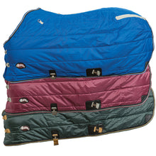 "WEAVER" - Thermo Winter Stable Blanket - 300gr. Füllung - 420D - BLACK - (135cm & 145cm)