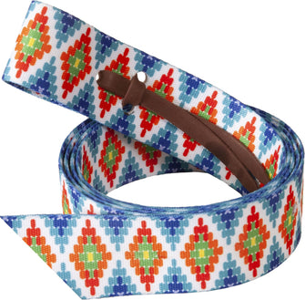 "Mustang" Nylon Tie Strap - Fashion Print - 1 3/5´´ x 6´ - 9038-6-SS