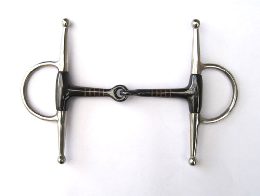 HYX J.L. Full Cheek Trainings Snaffle Bit