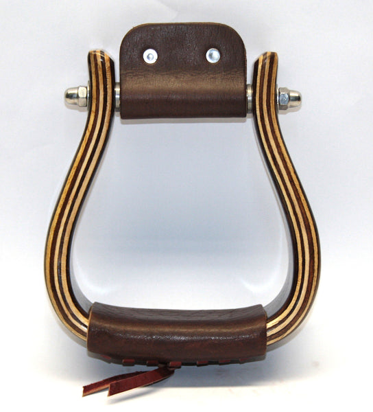 Premium Holzsteigbügel - Flat Bottom - 2´´ - JKST18-2
