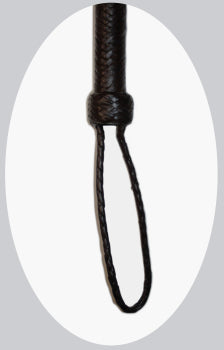 EE Tack - Bull Whip - Dark Brown - 10´ / 300cm