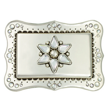 "ILC" Belt Buckle - Crystal Raindrop Trophy Buckle - 7883-01