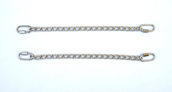 Zügelkette für Romal Reins - STAINLESS STEEL - (PAAR - 2 Stück)