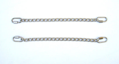 Zügelkette für Romal Reins - STAINLESS STEEL - (PAAR - 2 Stück)