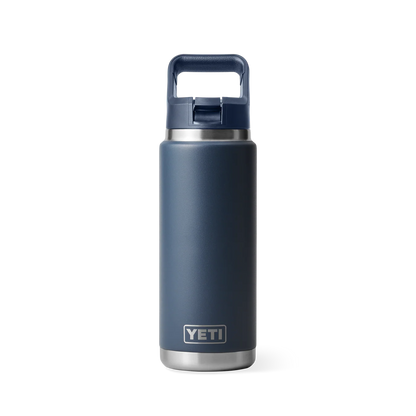 Yeti 26 oz Flasche (769 ml) mit farblich abgestimmtem Trinkhalmdeckel Yeti RAMBLER 26 OZ COLOUR STRAW BOTTLE