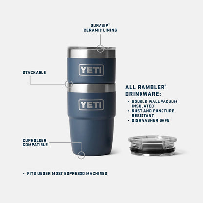 Yeti 8 oz (236 ml) Stapelbarer Becher Yeti RAMBLER 8 OZ CL CUP MS