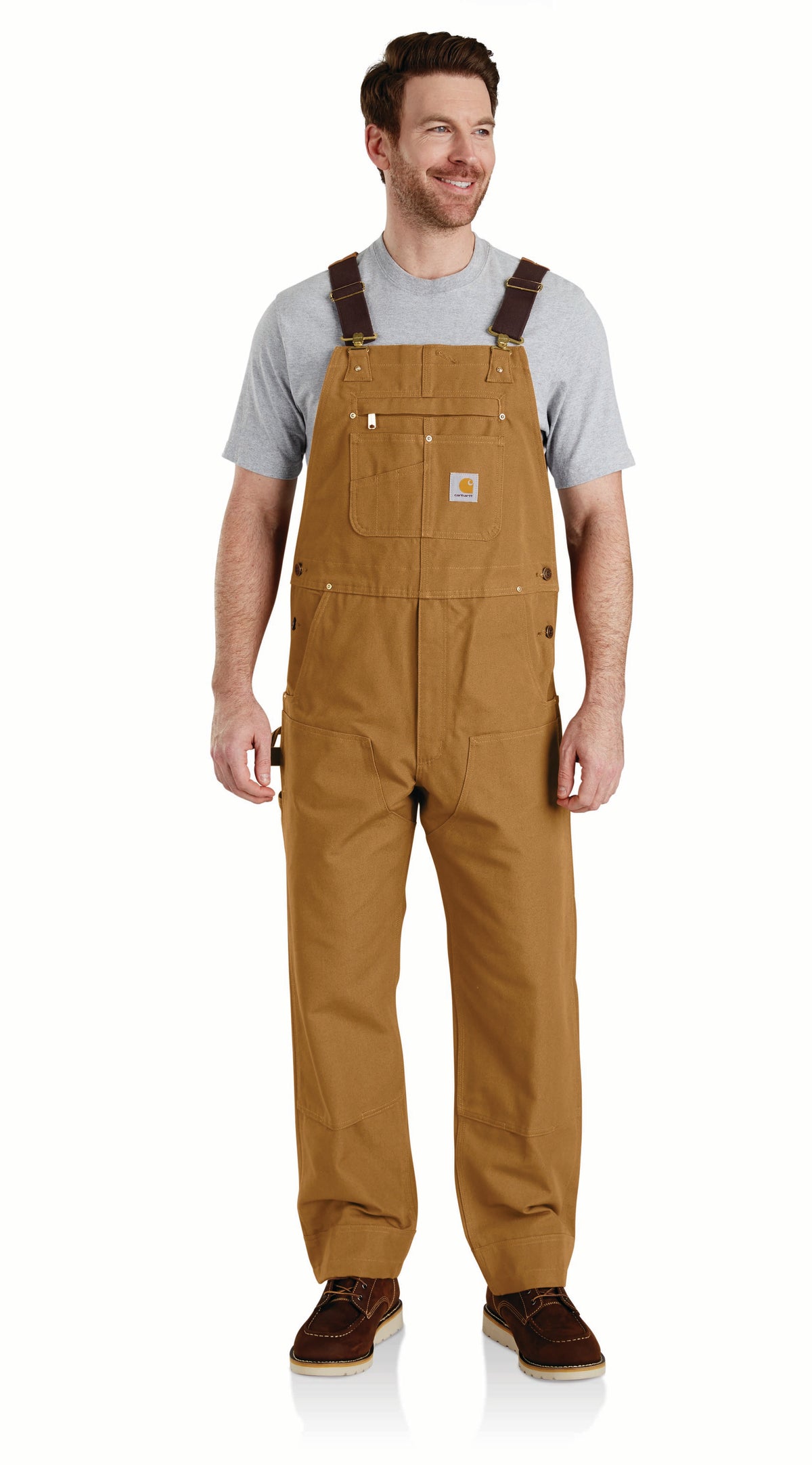 Carhartt Ikonische R01-Duck-Latzhose