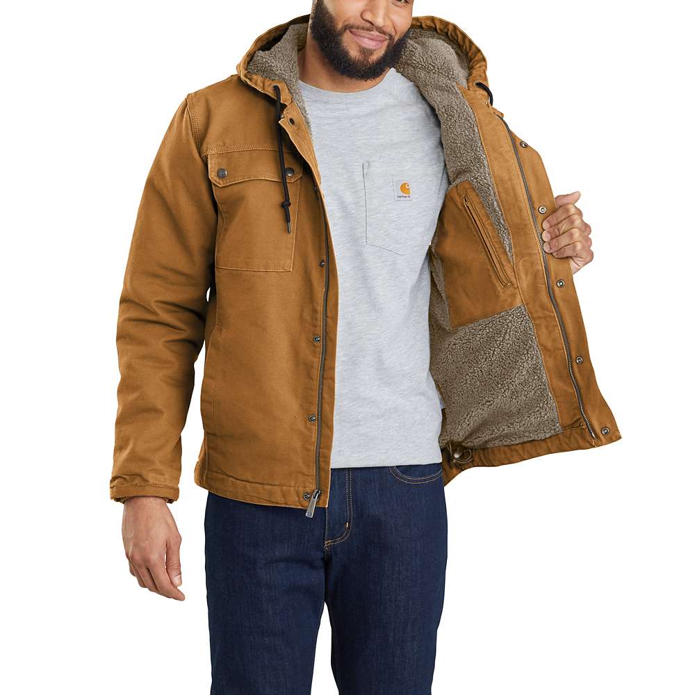 Carhartt Bartlett-Jacke aus gewaschenem Duck-Material