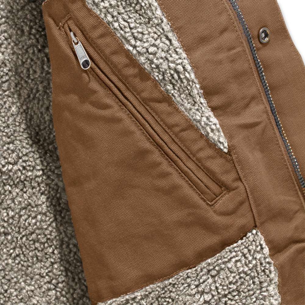 Carhartt Bartlett-Jacke aus gewaschenem Duck-Material