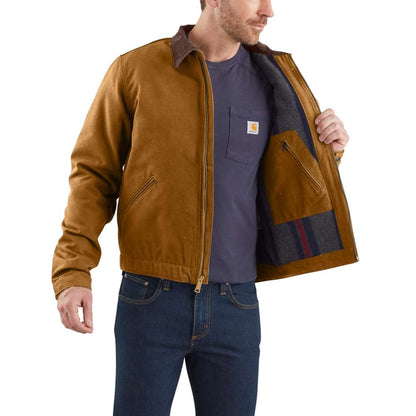 Carhartt Ikonische J01-Detroit-Jacke aus Duck-Material