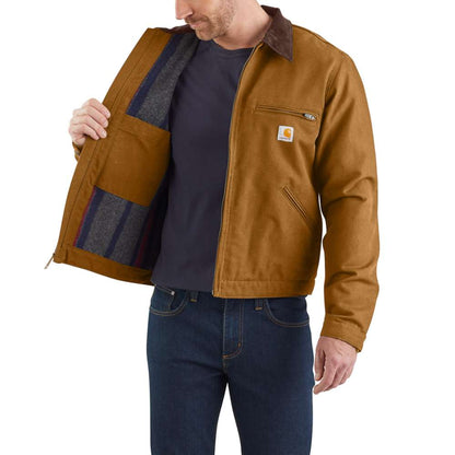 Carhartt Ikonische J01-Detroit-Jacke aus Duck-Material