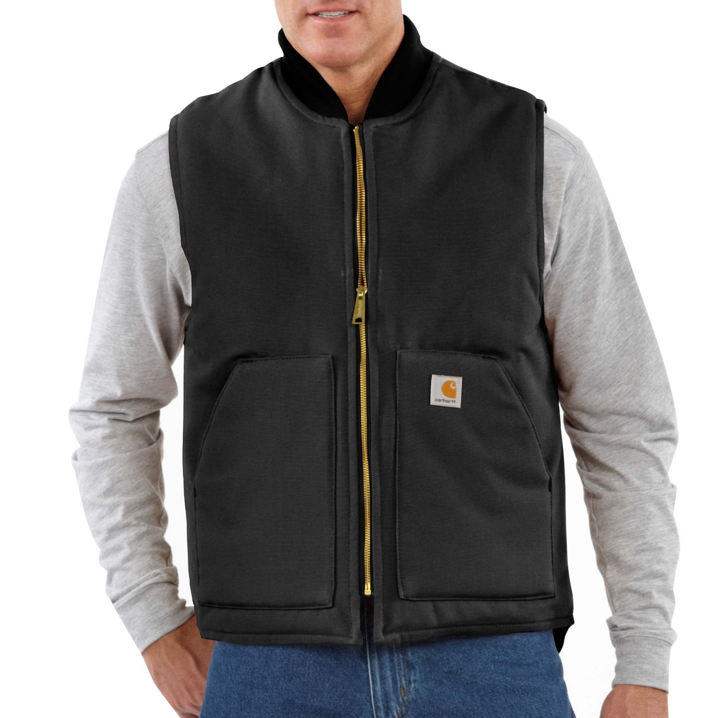 Carhartt Iconic V01-Thermoweste aus festem Duck-Material