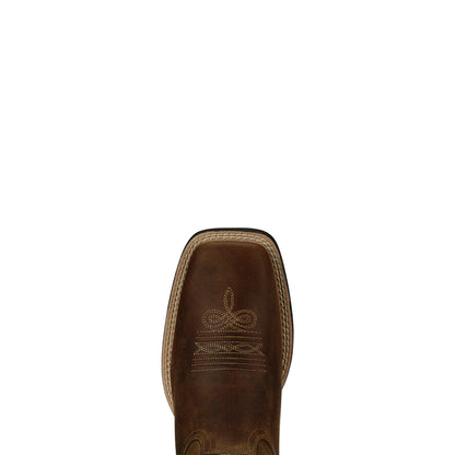 Ariat Damen Stiefel Round Up Wide Square Toe Western Boot