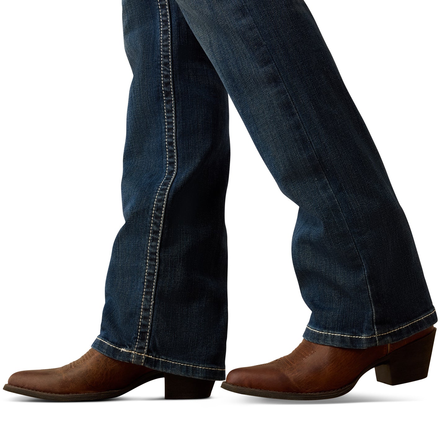 Ariat R.E.A.L. Mid Rise Stretch Ivy Stackable Straight Leg Jeans