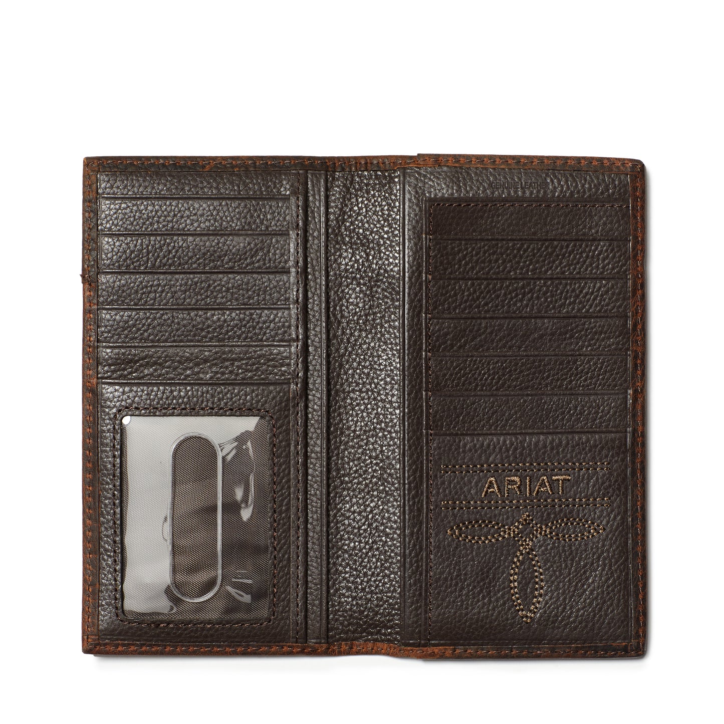Ariat Logo Boot Stitch Rodeo Wallet