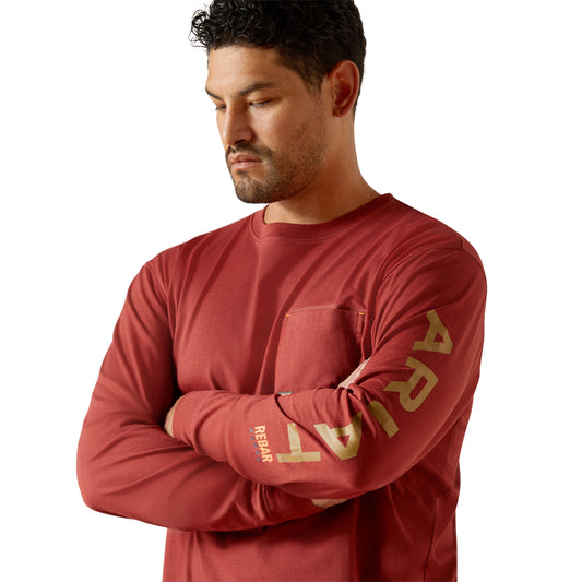 Ariat Work Rebar Cotton Strong Standard Pocket T-Shirt