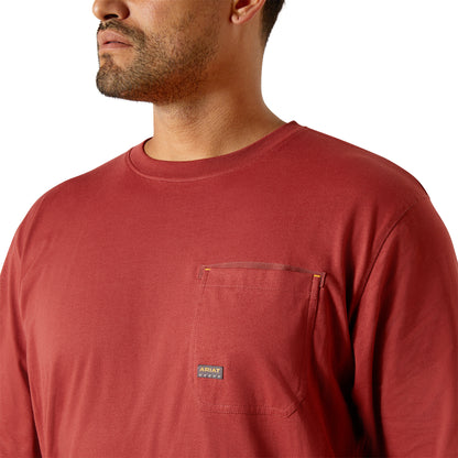 Ariat Work Rebar Cotton Strong Standard Pocket T-Shirt
