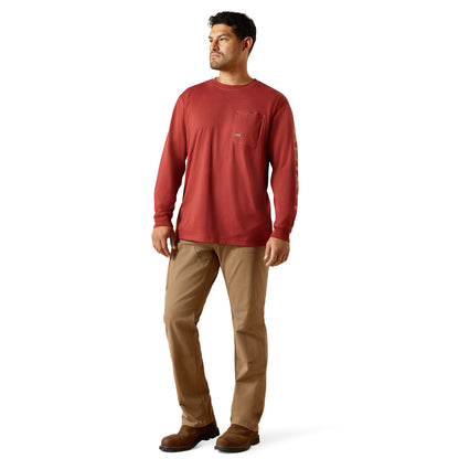 Ariat Work Rebar Cotton Strong Standard Pocket T-Shirt