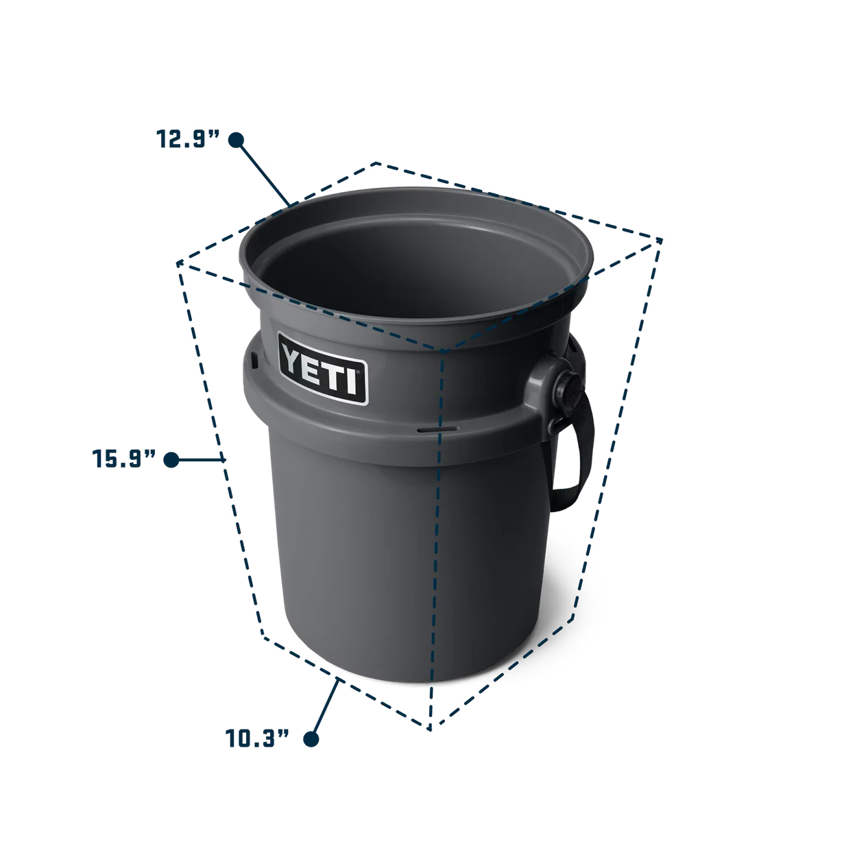 Yeti 19-Liter-Eimer Yeti LOADOUT BUCKET 5.0G