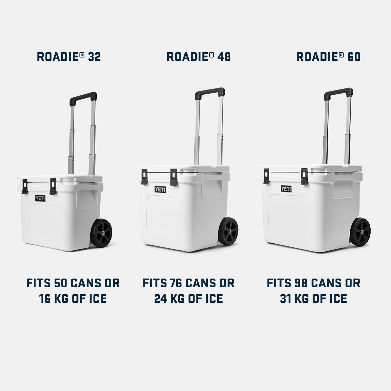 Yeti Roadie 60 Kühlbox auf Rädern