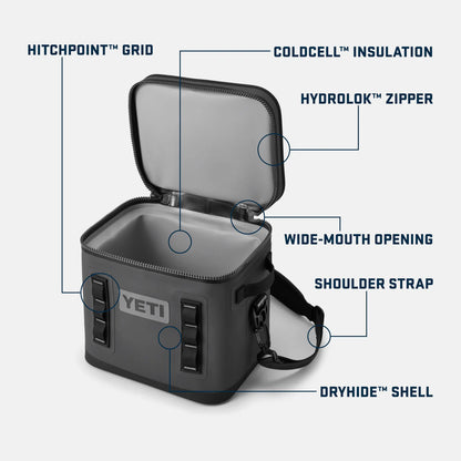 Yeti Kühltasche Hopper Flip 12 Yeti HOPPER FLIP 12 SOFT COOLER.