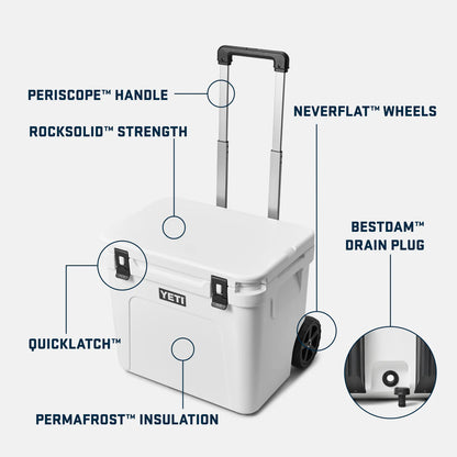 Yeti Roadie 60 Kühlbox auf Rädern