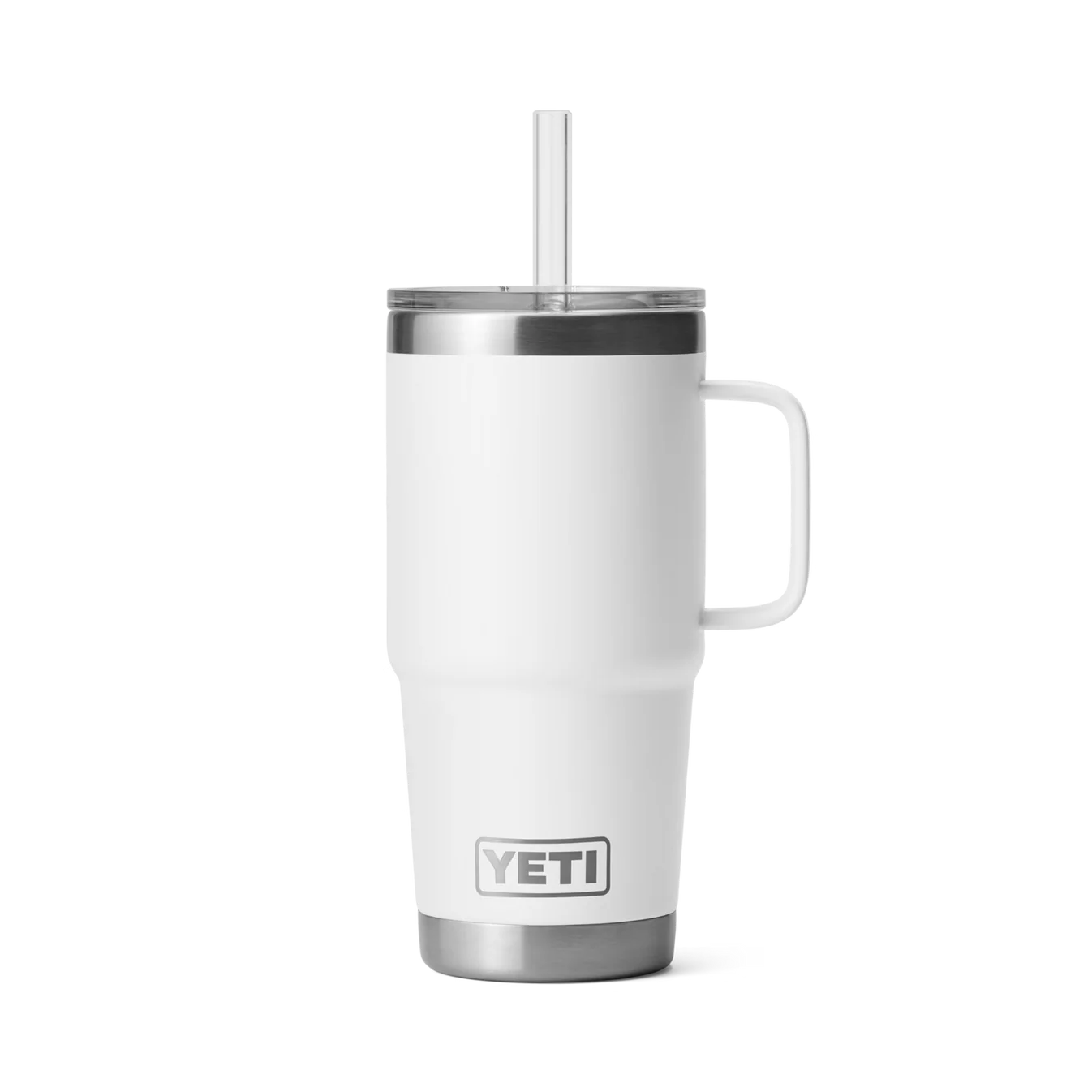 Yeti Rambler 25 oz (739 ml) Trinkbecher mit Trinkhalmdeckel