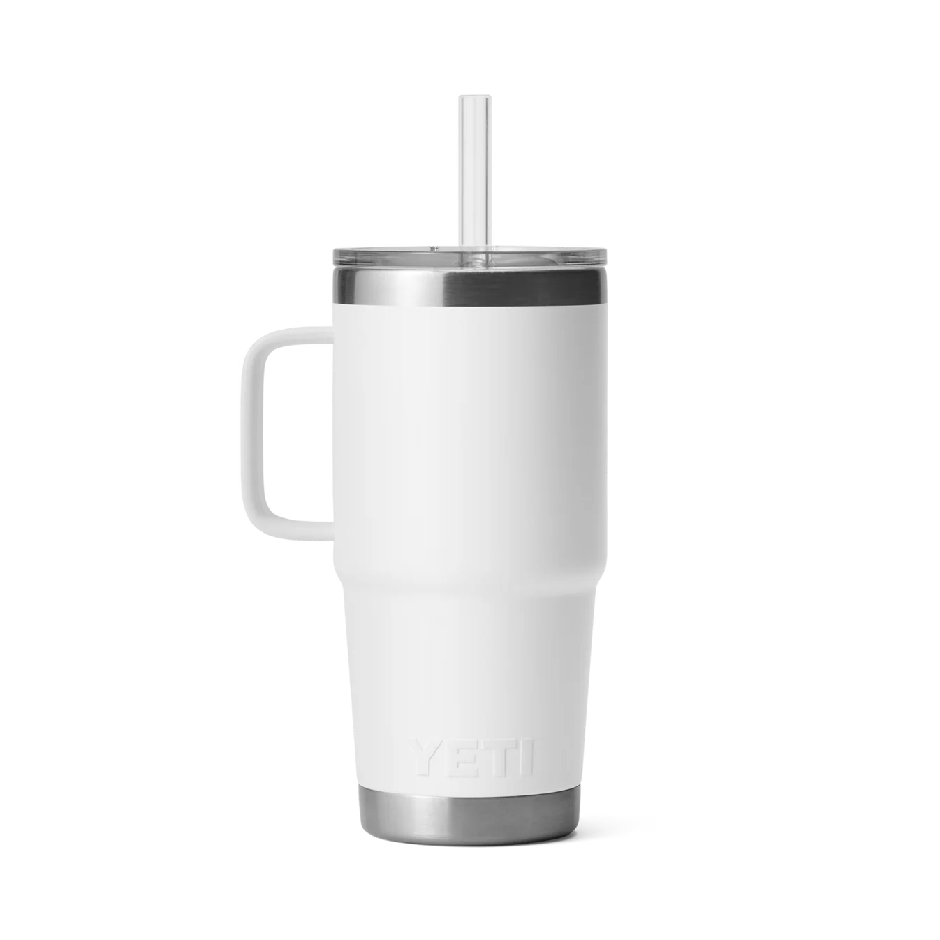 Yeti Rambler 25 oz (739 ml) Trinkbecher mit Trinkhalmdeckel