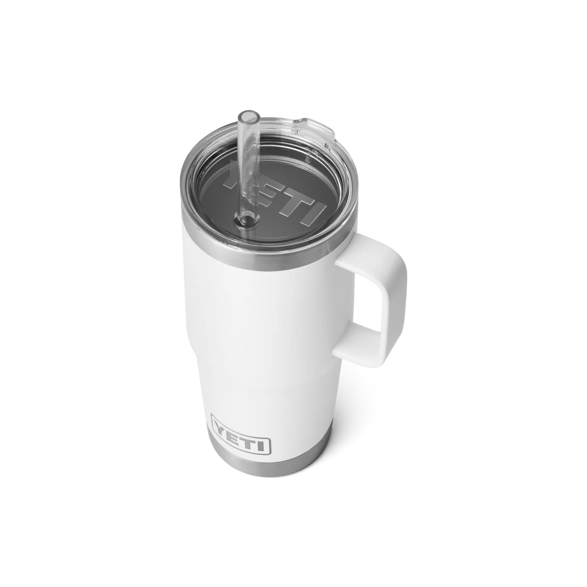 Yeti Rambler 25 oz (739 ml) Trinkbecher mit Trinkhalmdeckel