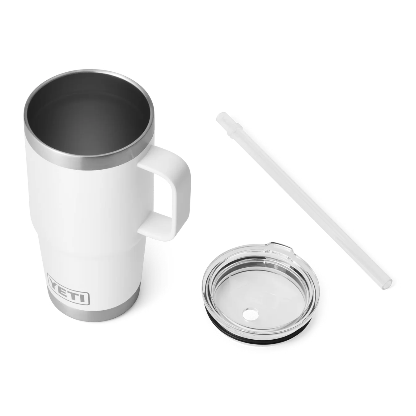 Yeti Rambler 25 oz (739 ml) Trinkbecher mit Trinkhalmdeckel