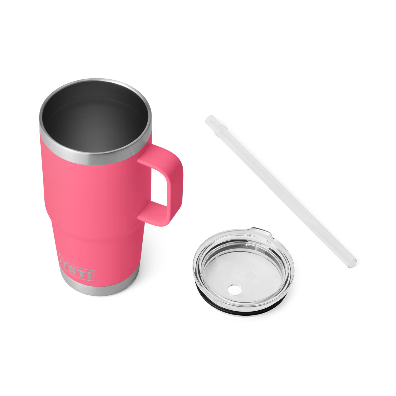 Yeti Rambler 25 oz (739 ml) Trinkbecher mit Trinkhalmdeckel
