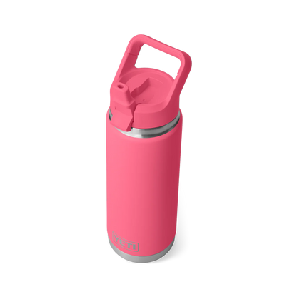 Yeti 26 oz Flasche (769 ml) mit farblich abgestimmtem Trinkhalmdeckel Yeti RAMBLER 26 OZ COLOUR STRAW BOTTLE