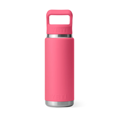 Yeti 26 oz Flasche (769 ml) mit farblich abgestimmtem Trinkhalmdeckel Yeti RAMBLER 26 OZ COLOUR STRAW BOTTLE
