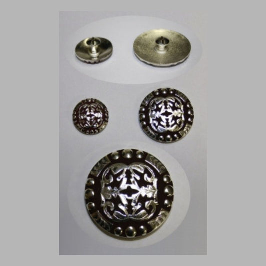 Concho - Antique Chiquita - mit Schraube - Durchmesser 1´´ (2,54cm)