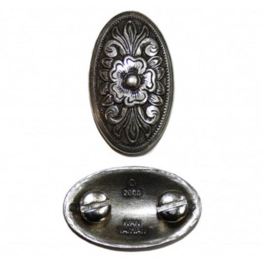ILC Concho with Chicago Screw - OVAL (7414-05)