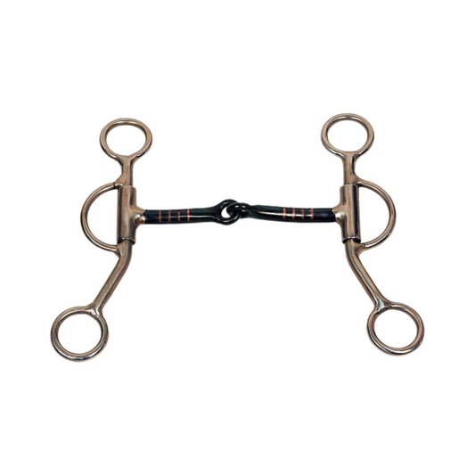 Short Shanked Snaffle Bit - SS Shanks - BS Mouth Piece - 5 '' oder 5,5 '' Breite