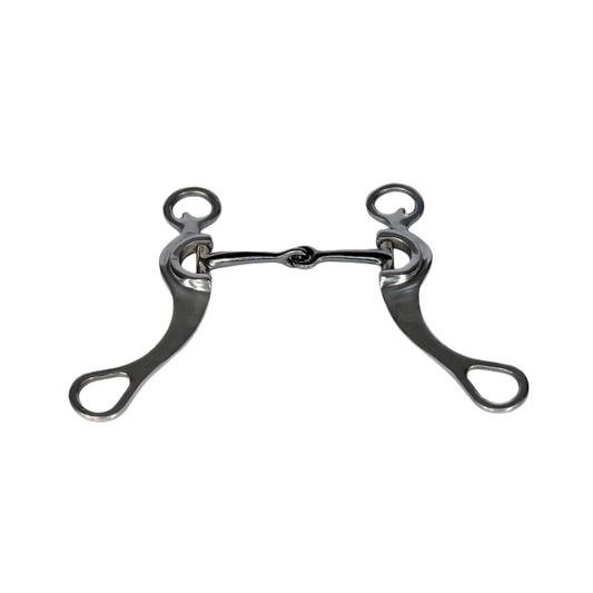 FG Alu Shank Snaffle Bit - Copper Inlay #261130