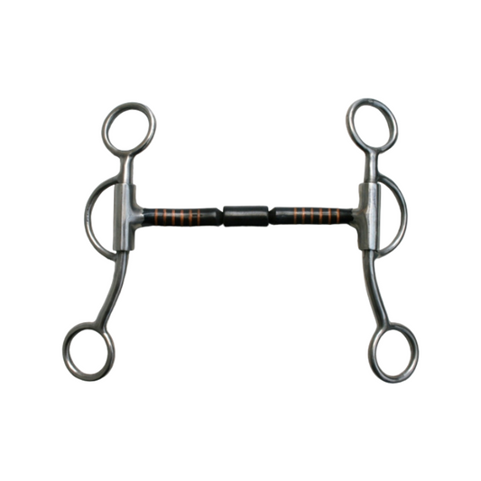 B. Allen Short Shanked Bit - Rolle - SS Shanks - BS Mundstück - 5 '' oder 5,5 '' Breite
