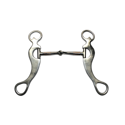 "KS" Alu Shank Snaffle Bit - (283820)
