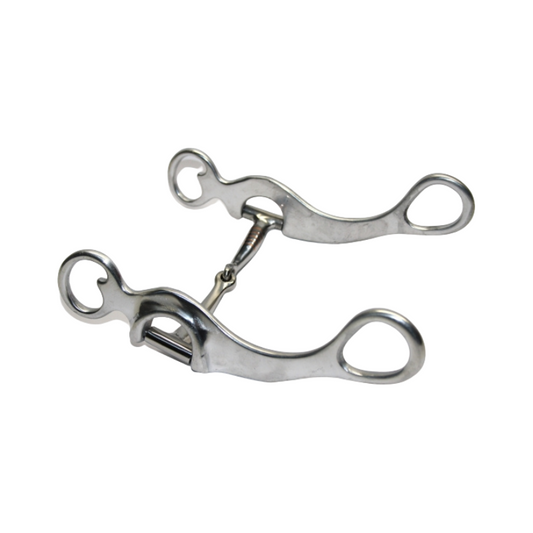 "KS" Alu Shank Snaffle Bit - (283820)